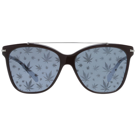 Lunettes de soleil Police en métal et plastique marron