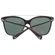 Lunettes de soleil Police en métal et plastique marron