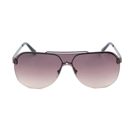 Lunettes de soleil Guess en métal marron