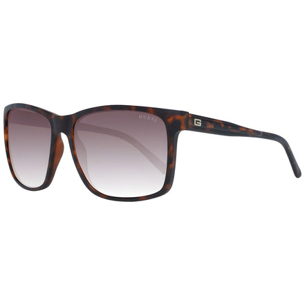 Lunettes de soleil en plastique marron Guess