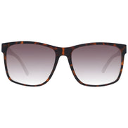 Lunettes de soleil en plastique marron Guess