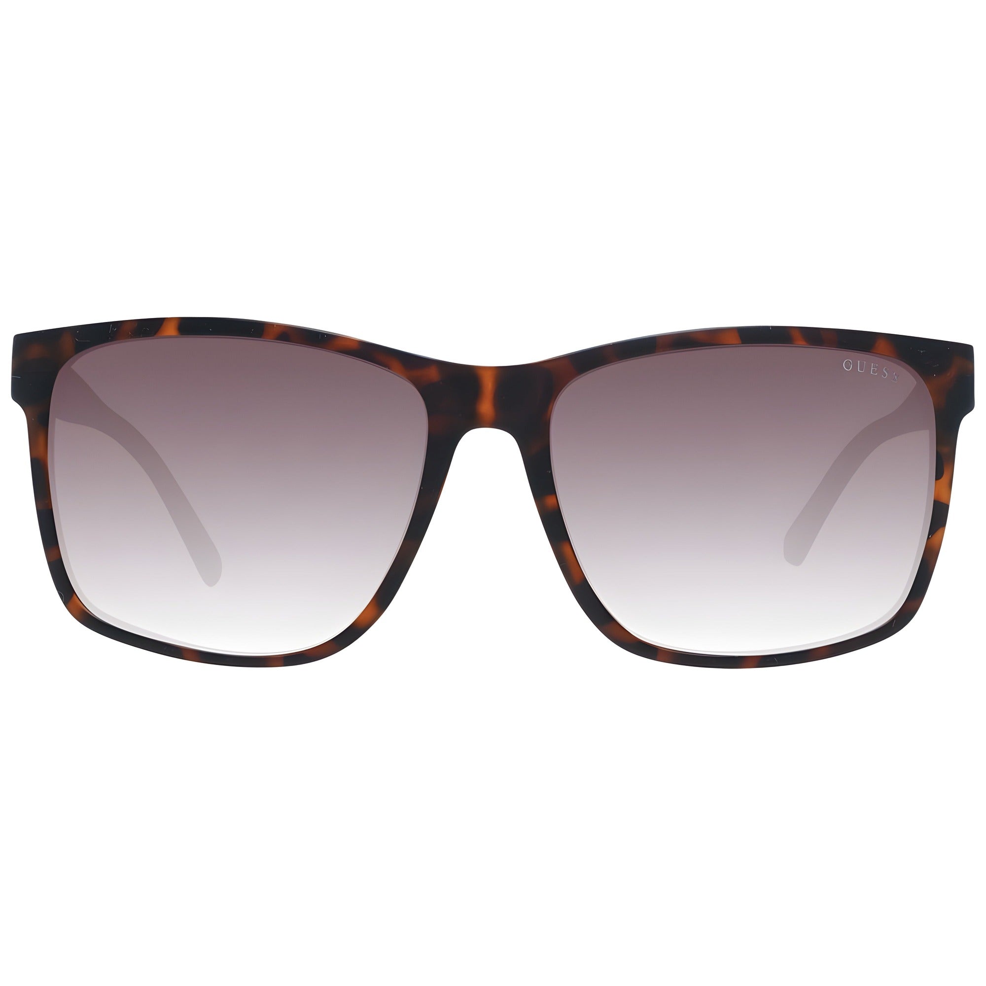 Lunettes de soleil en plastique marron Guess