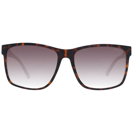 Lunettes de soleil en plastique marron Guess