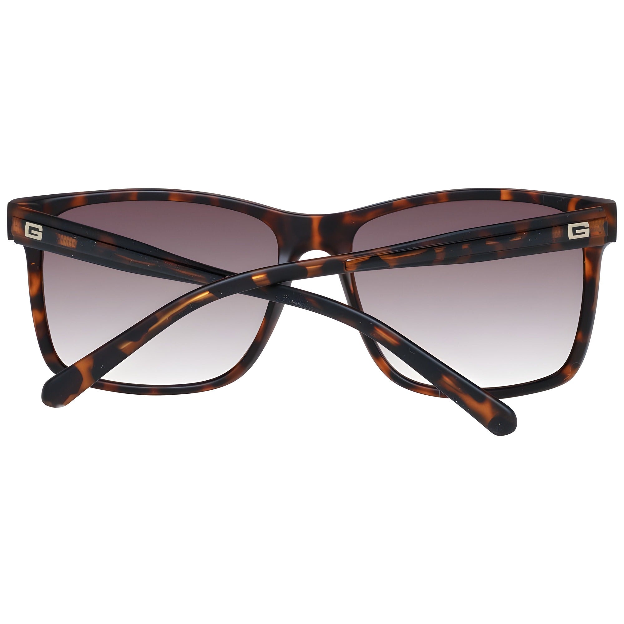 Lunettes de soleil en plastique marron Guess