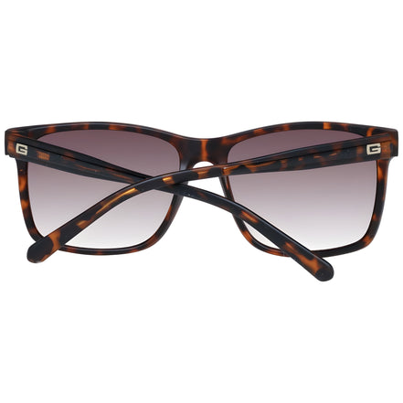 Lunettes de soleil en plastique marron Guess
