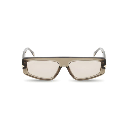 Lunettes de soleil Police en résine marron