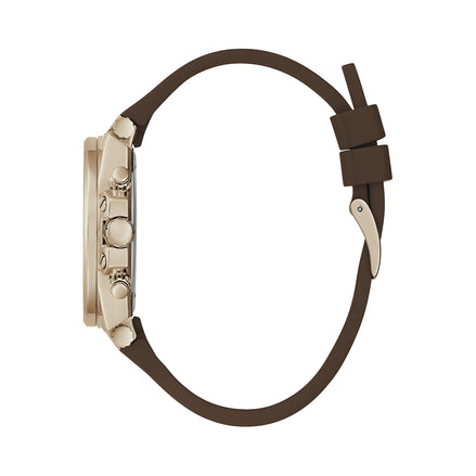 Montre Guess femme avec bracelet en cuir synthétique marron