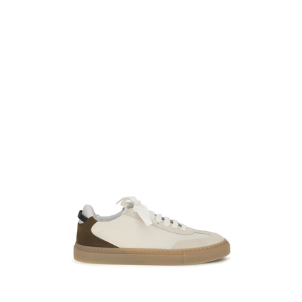 Brunello Cucinelli Beige Low Top Sneakers