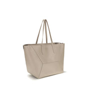 Brunello Cucinelli Beige Calf Leather Shoulder Bag