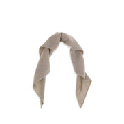 Brunello Cucinelli Beige Cashmere Scarf