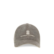 Brunello Cucinelli Beige Cotton Cap (Baseball Hat)