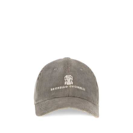 Brunello Cucinelli Beige Cotton Cap (Baseball Hat)