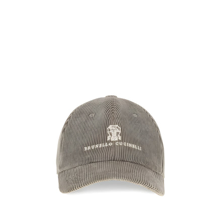 Brunello Cucinelli Beige Cotton Cap (Baseball Hat)