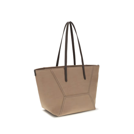 Brunello Cucinelli Beige Cotton Shoulder Bag