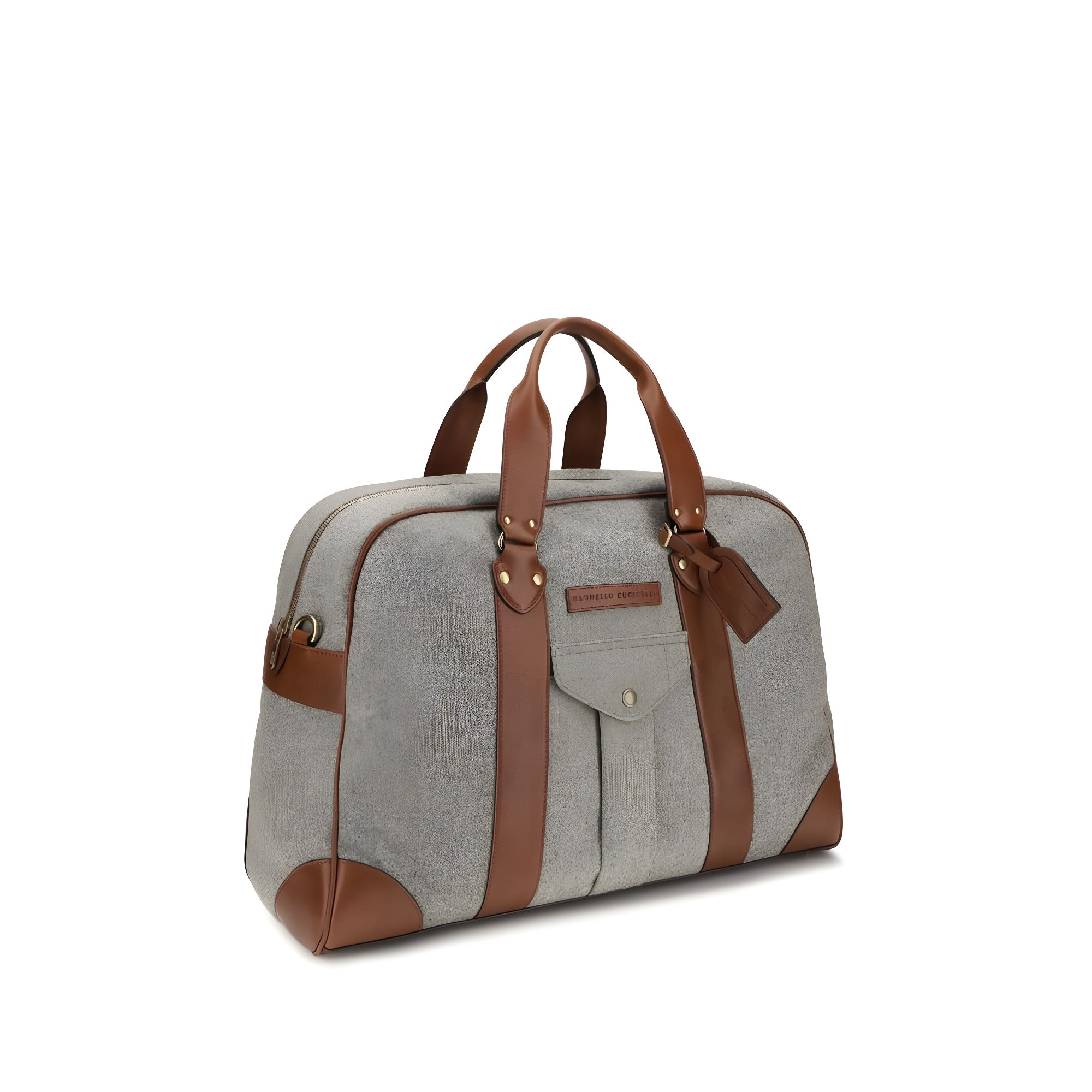 Brunello Cucinelli Beige Wool Luggage And Travel