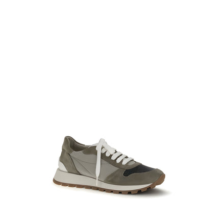 Brunello Cucinelli Bicolor Athletic Sneakers