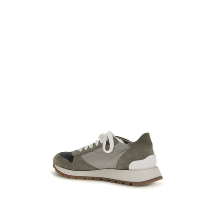 Brunello Cucinelli Bicolor Athletic Sneakers