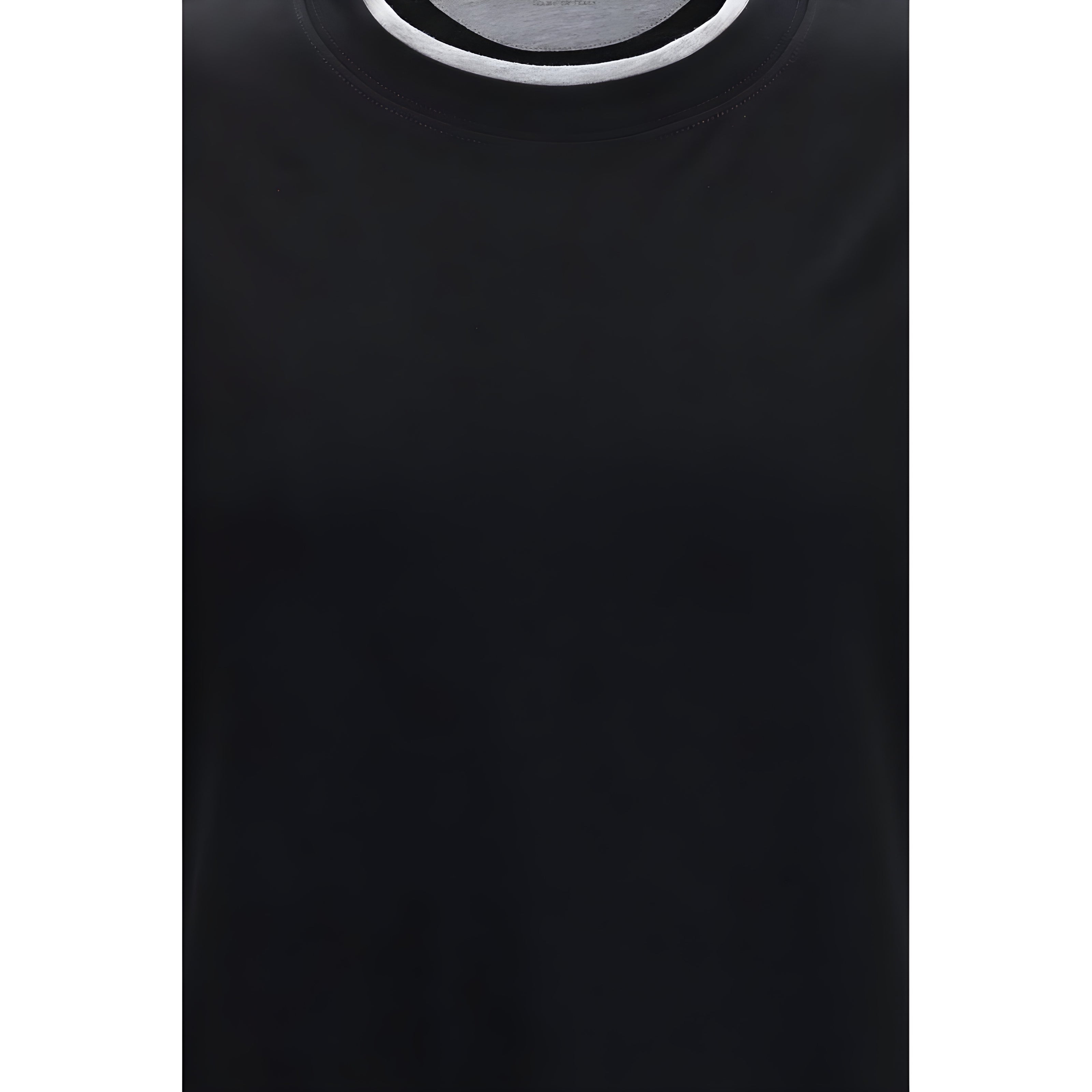 Brunello Cucinelli Black Cotton T-Shirt
