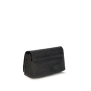 Brunello Cucinelli Black Leather Shoulder Bag