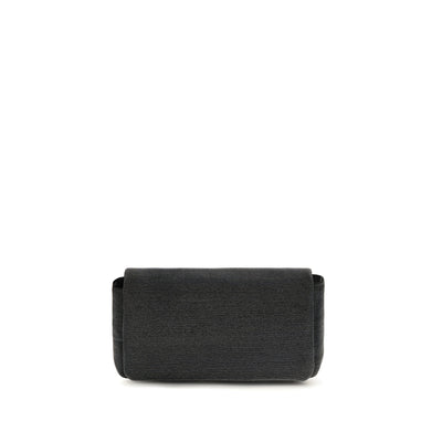 Brunello Cucinelli Black Leather Shoulder Bag