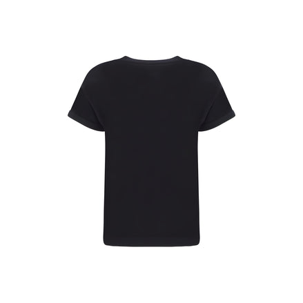 Brunello Cucinelli Black T-Shirt