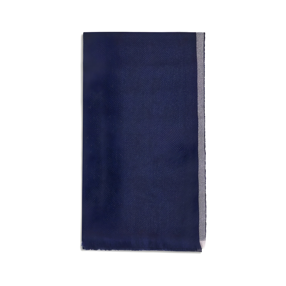 Brunello Cucinelli Blue Cashmere Scarf