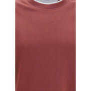 Brunello Cucinelli Bordeaux Cotton T-Shirt
