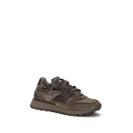Brunello Cucinelli Brown Athletic Sneakers