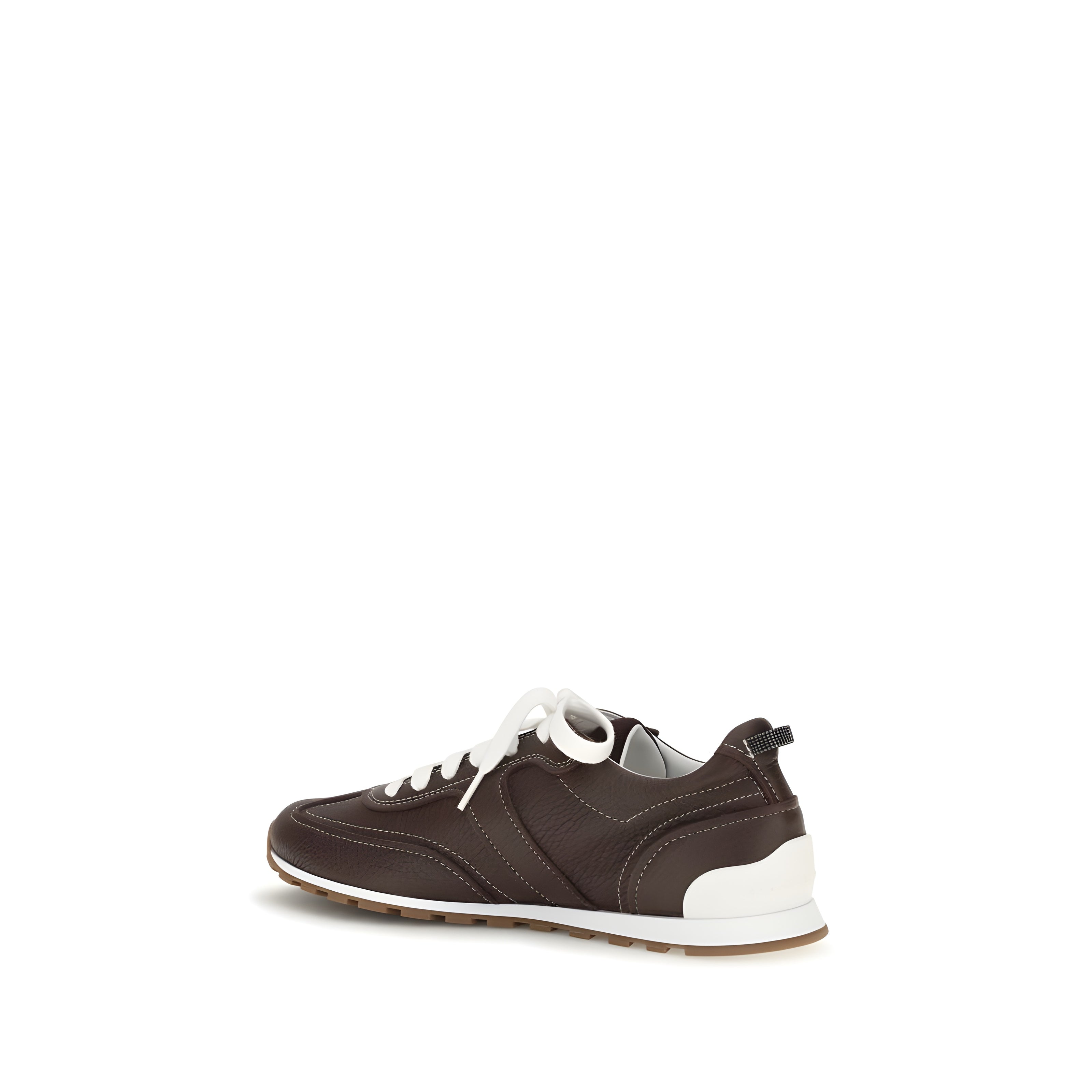 Brunello Cucinelli Brown Athletic Sneakers