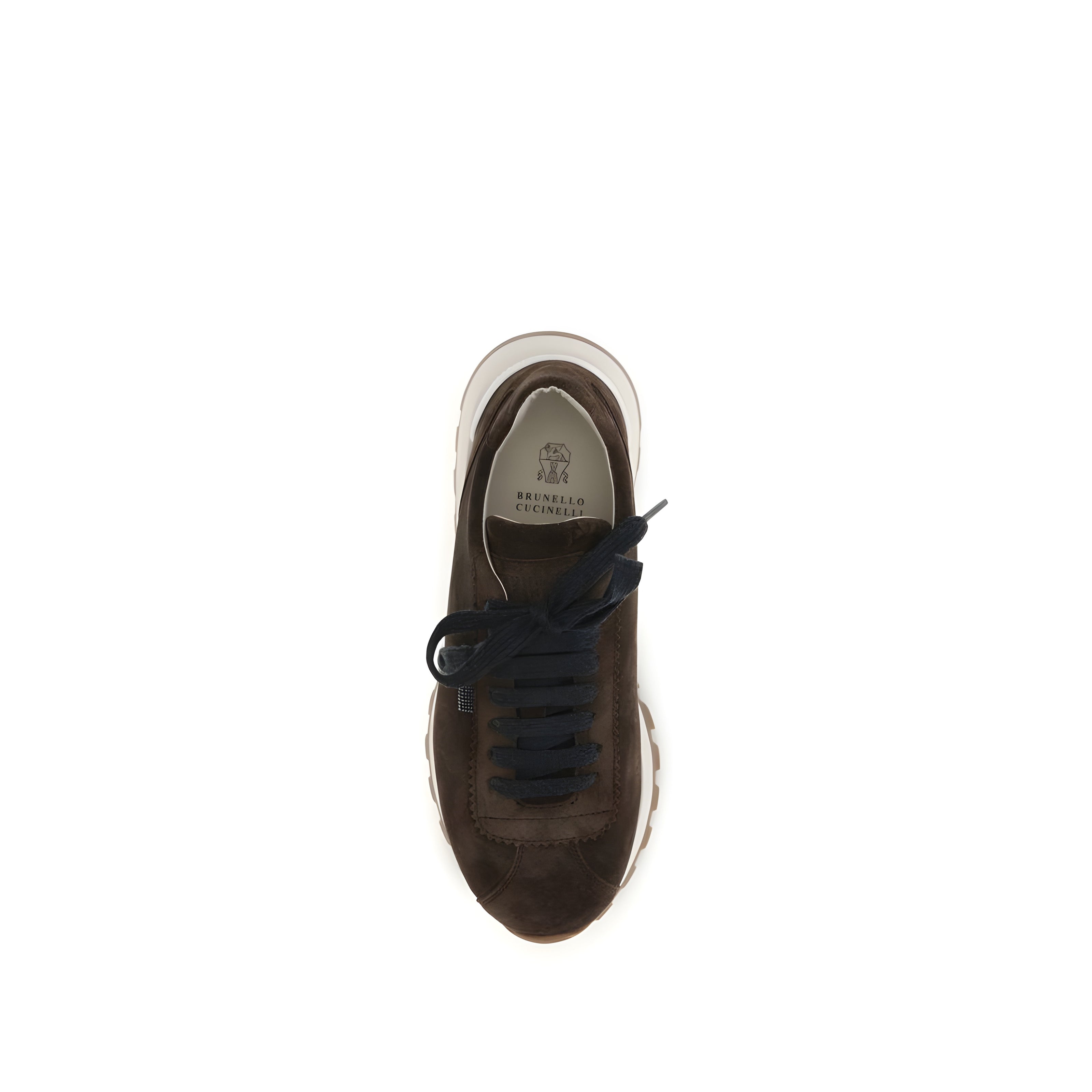 Brunello Cucinelli Brown Athletic Sneakers