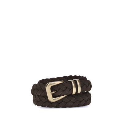 Brunello Cucinelli Brown Calf Leather Belt