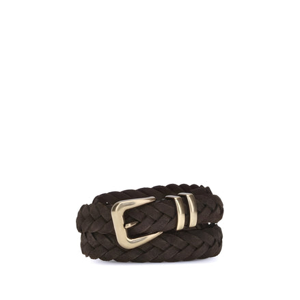 Brunello Cucinelli Brown Calf Leather Belt