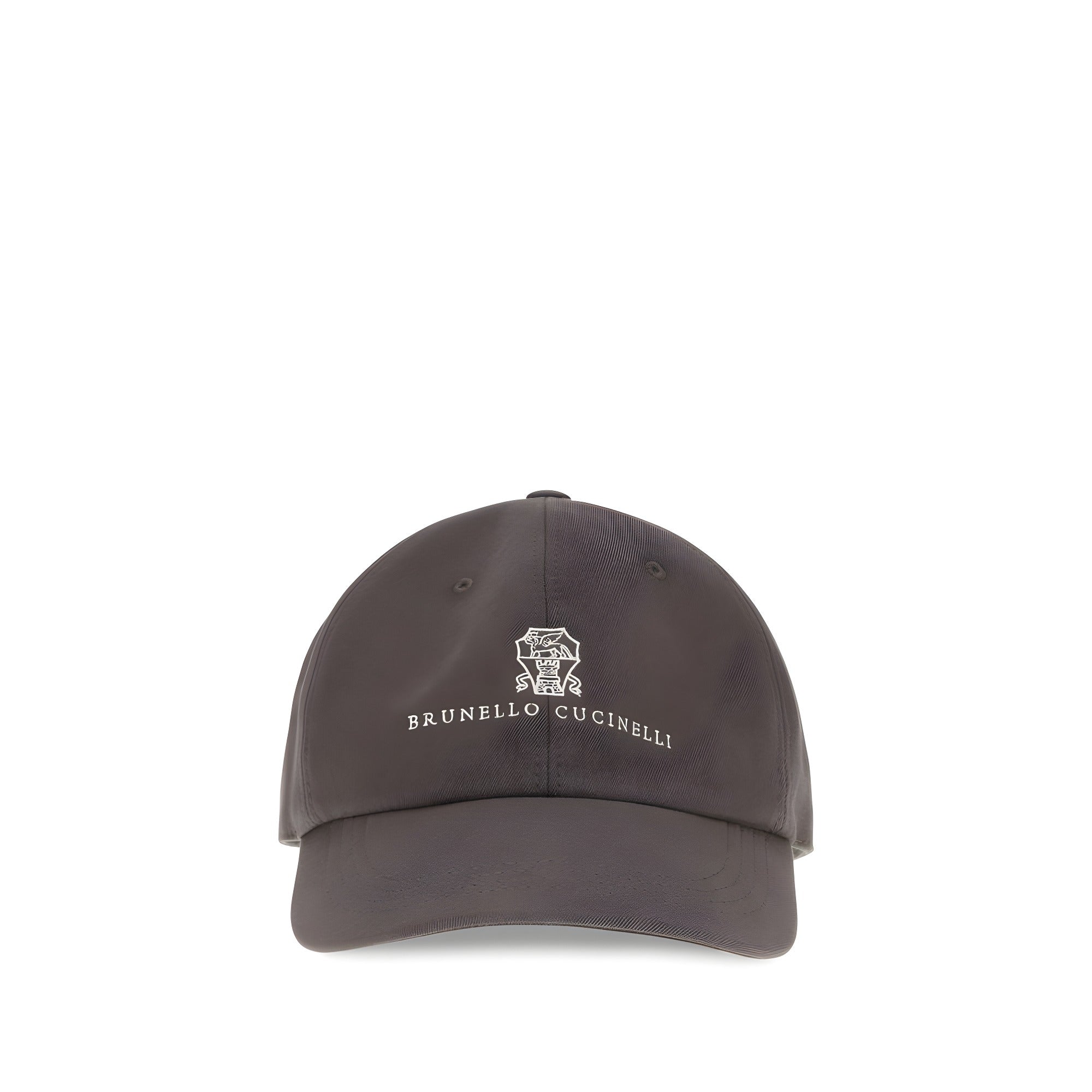 Brunello Cucinelli Brown Cotton Cap (Baseball Hat)