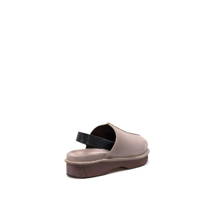 Brunello Cucinelli Brown Leather Mules