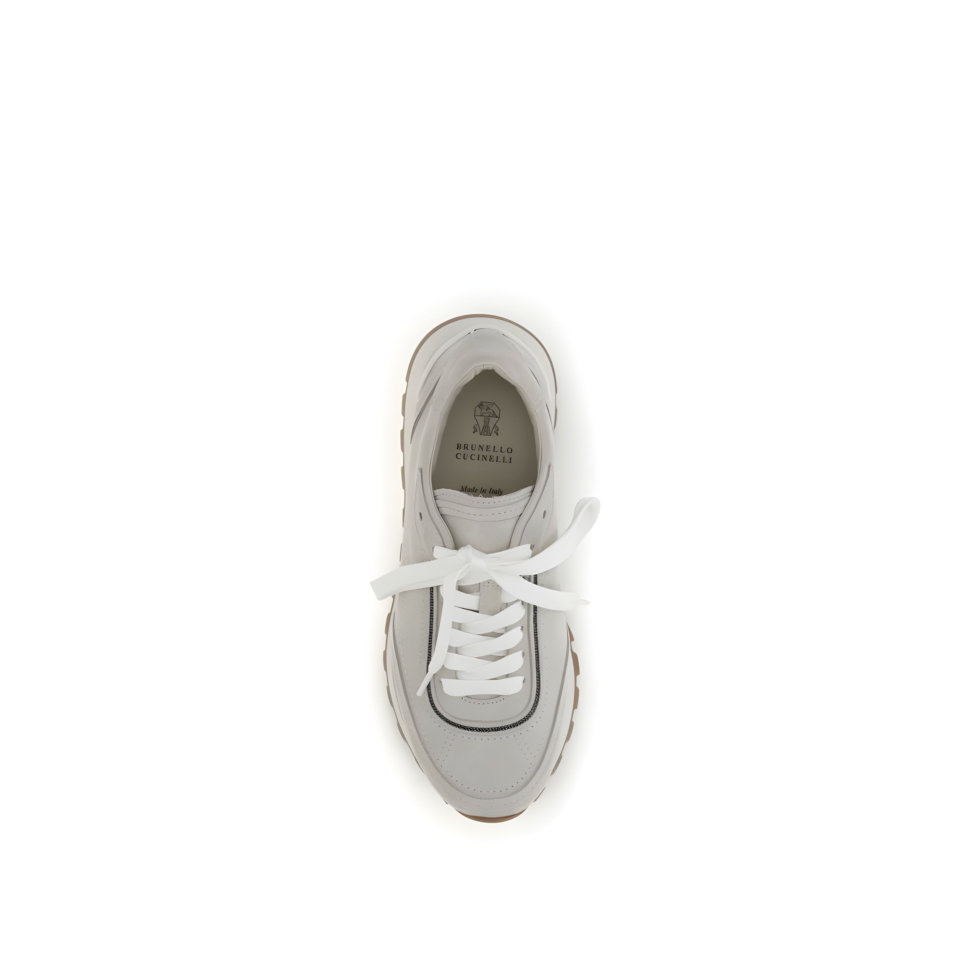 Brunello Cucinelli Gray Athletic Sneakers