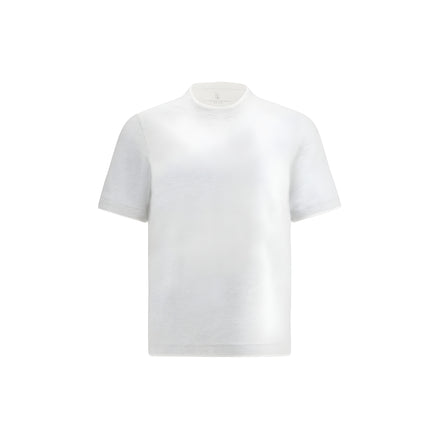 Brunello Cucinelli Gray Cotton T-Shirt