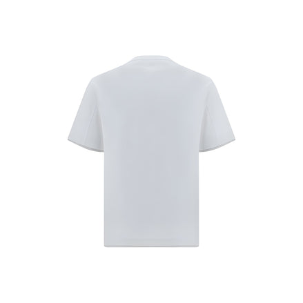 Brunello Cucinelli White Cotton T-Shirt