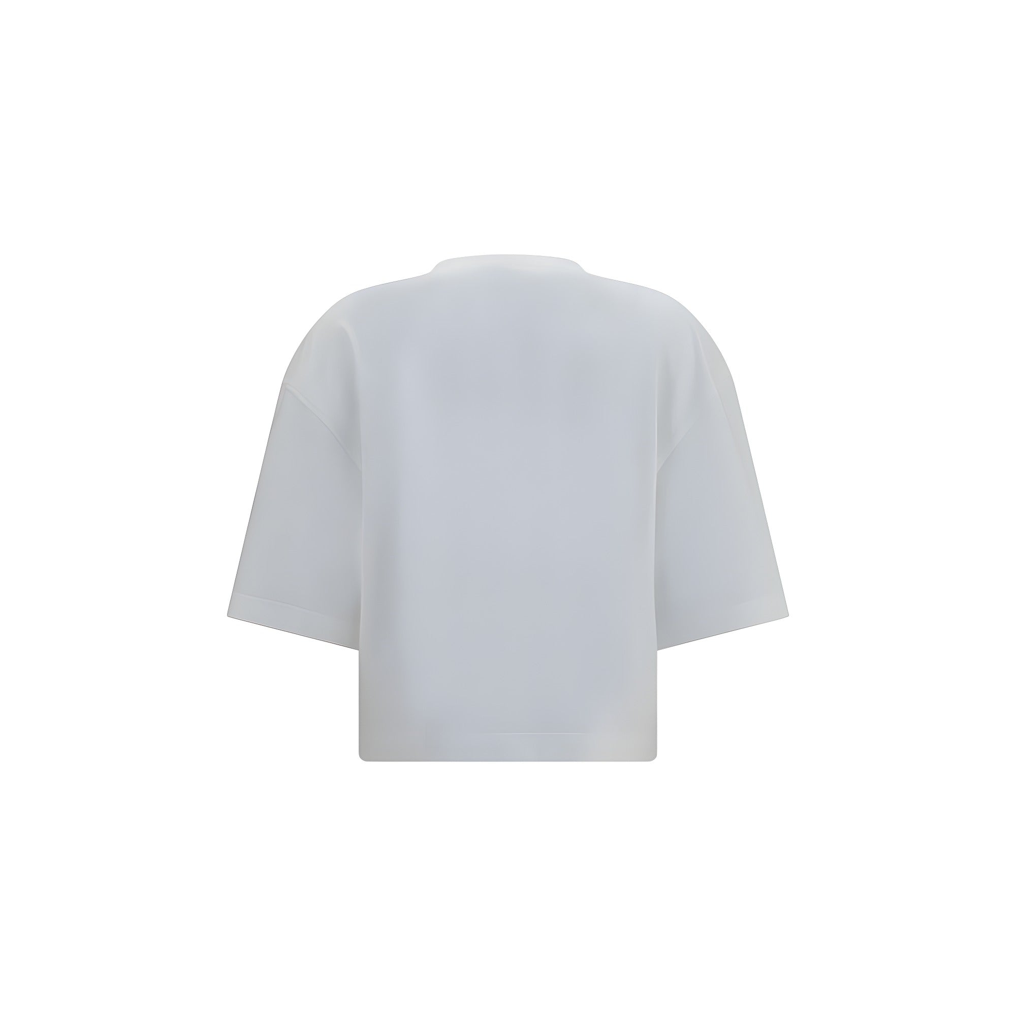 Brunello Cucinelli White Cotton T-Shirt