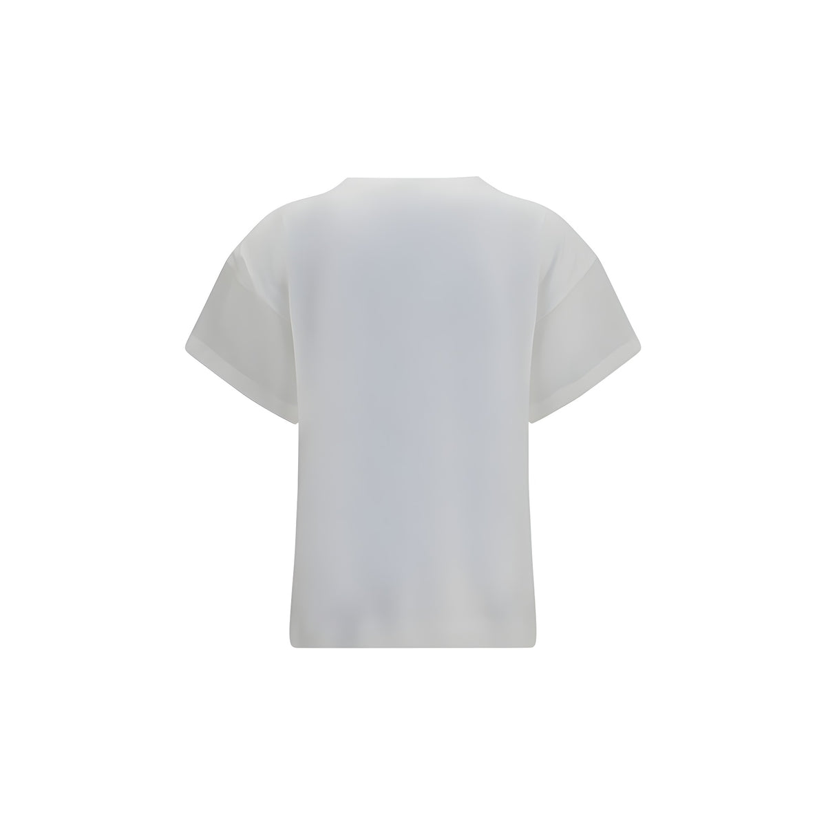 Brunello Cucinelli White Cotton T-Shirt