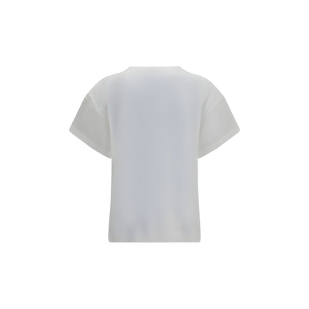 Brunello Cucinelli White Cotton T-Shirt
