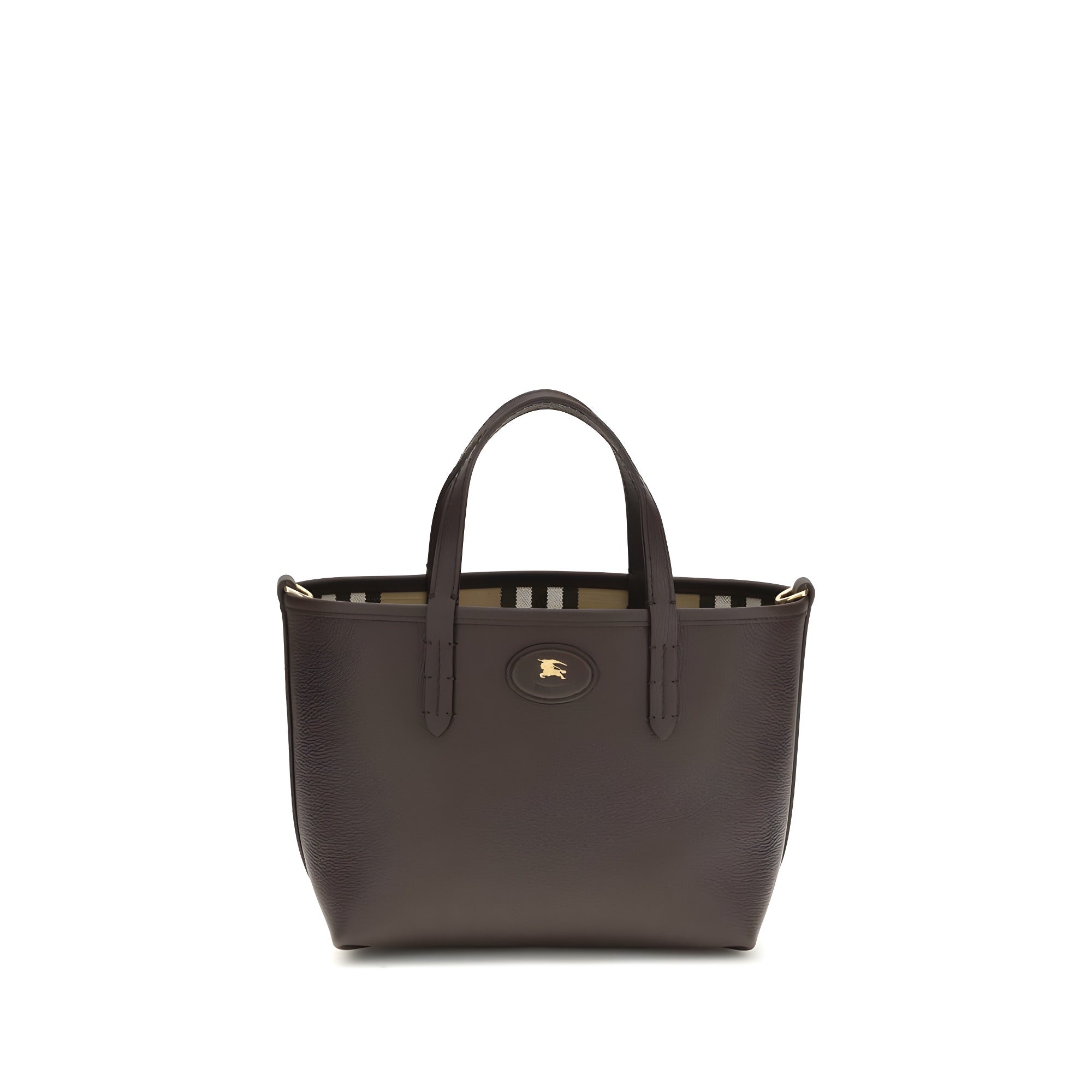 Burberry Beige Calf Leather Shoulder Bag