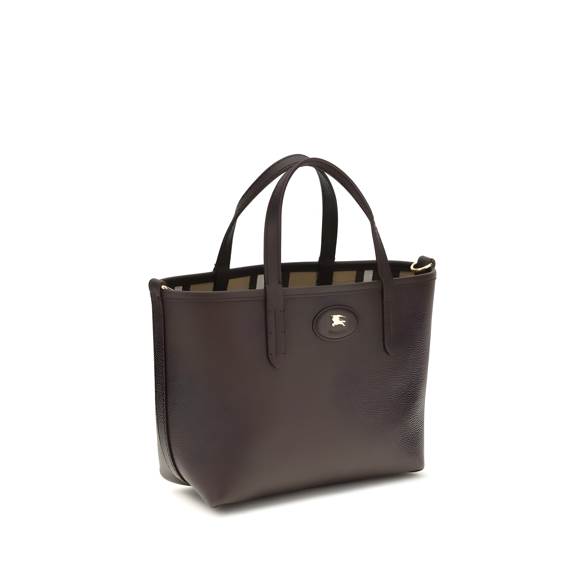 Burberry Beige Calf Leather Shoulder Bag