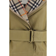 Burberry Beige Cotton Full-Length Jacket