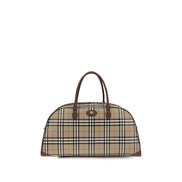 Burberry Beige Cotton Shoulder Bag