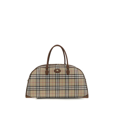 Burberry Beige Cotton Shoulder Bag