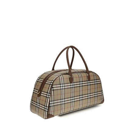 Burberry Beige Cotton Shoulder Bag