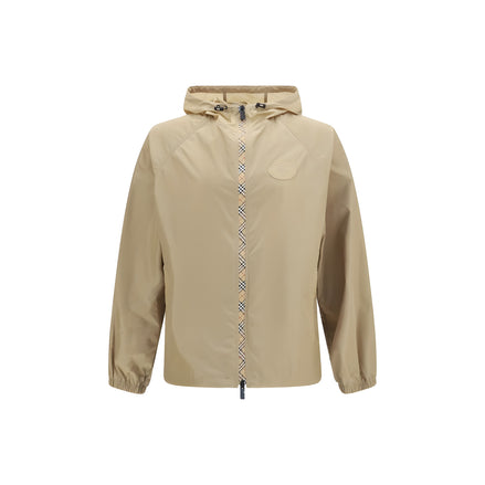 Burberry Beige Nylon Shell Jacket