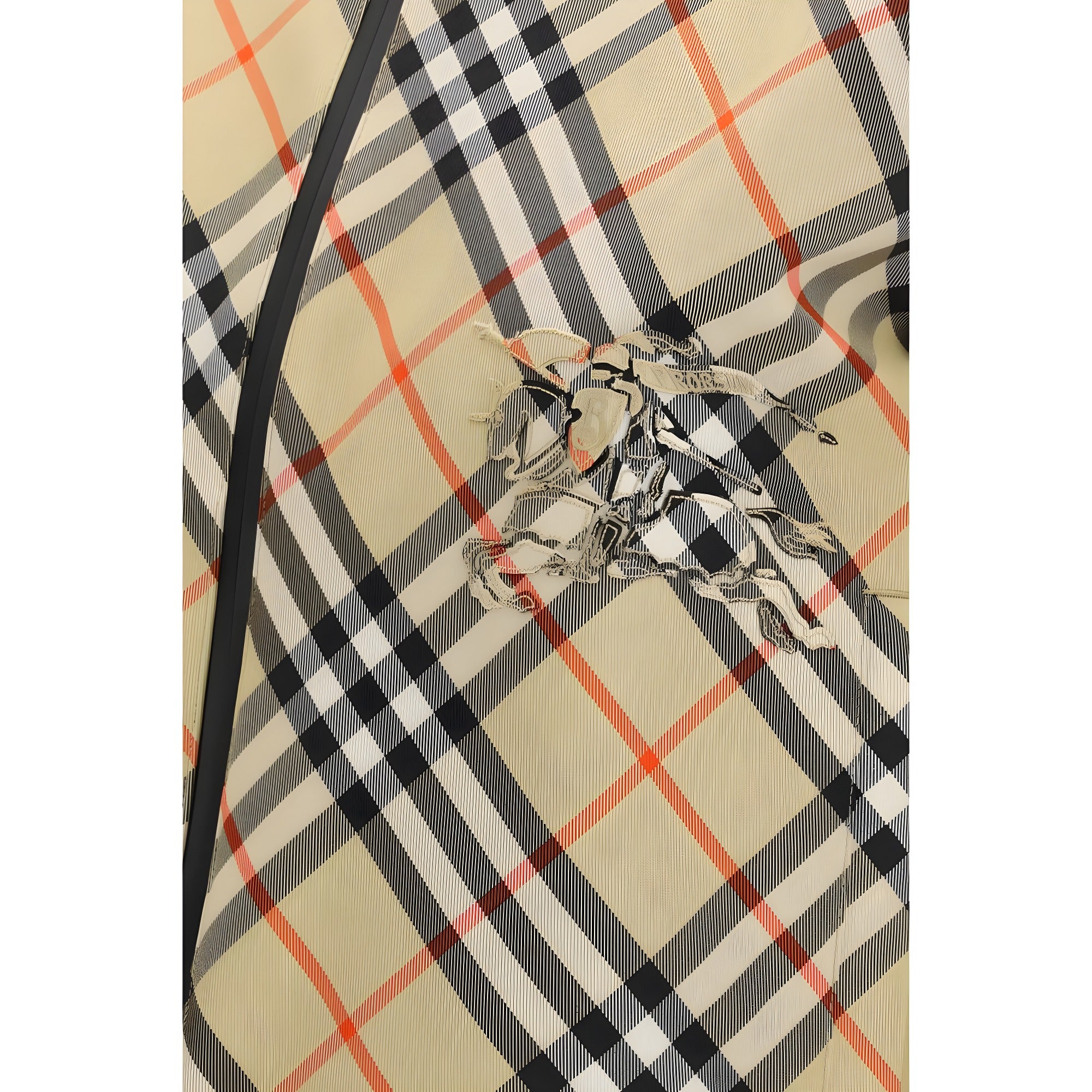 Burberry Beige Polyester Full-Length Jacket