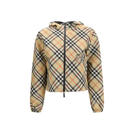Burberry Beige Polyester Full-Length Jacket