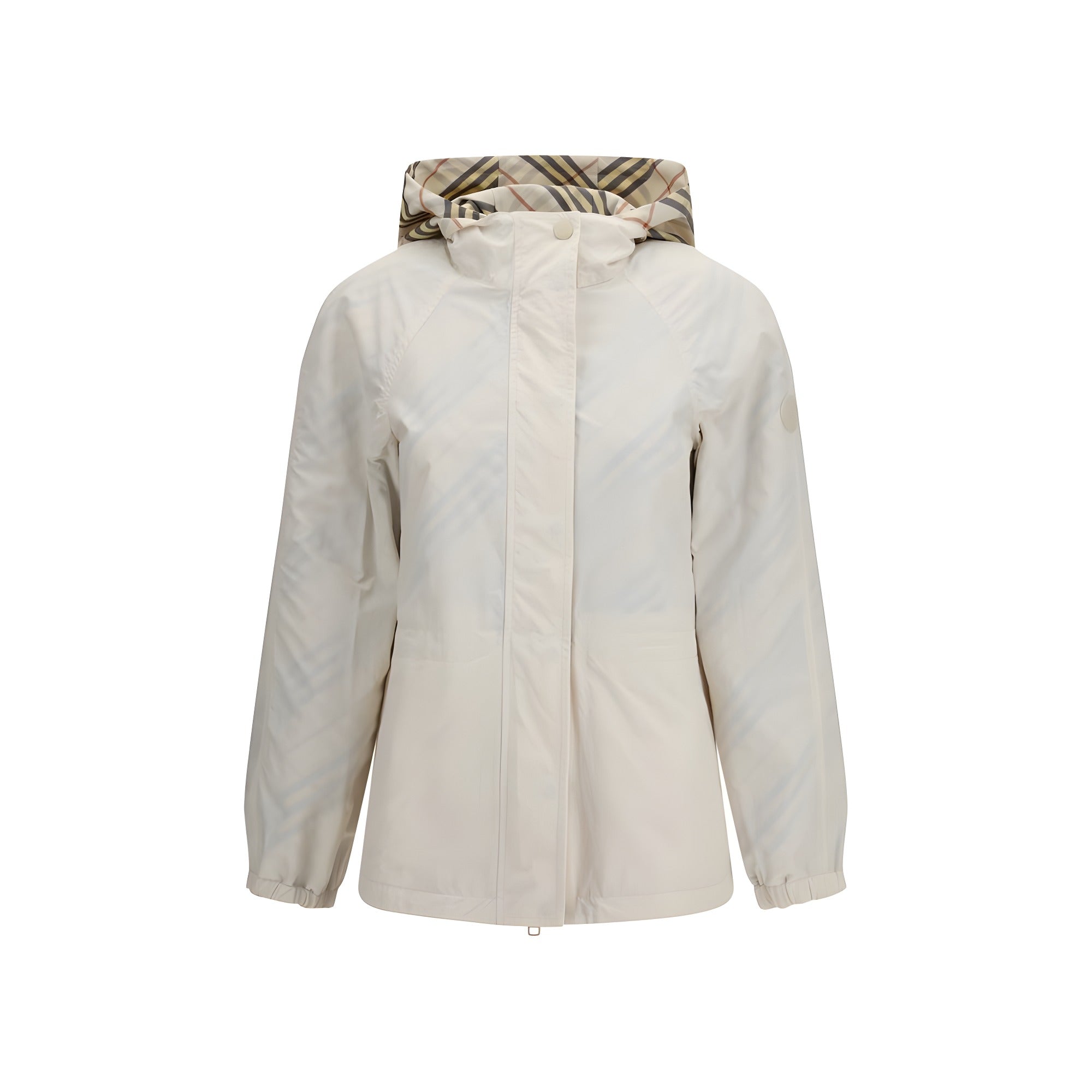 Burberry Beige Polyester Shell Jacket